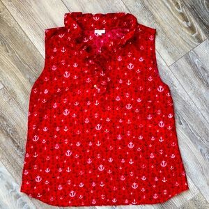 Talbots Sleeveless Blouse